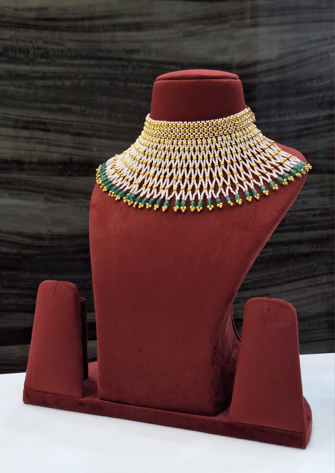 Pearl & Gold Harmony Choker